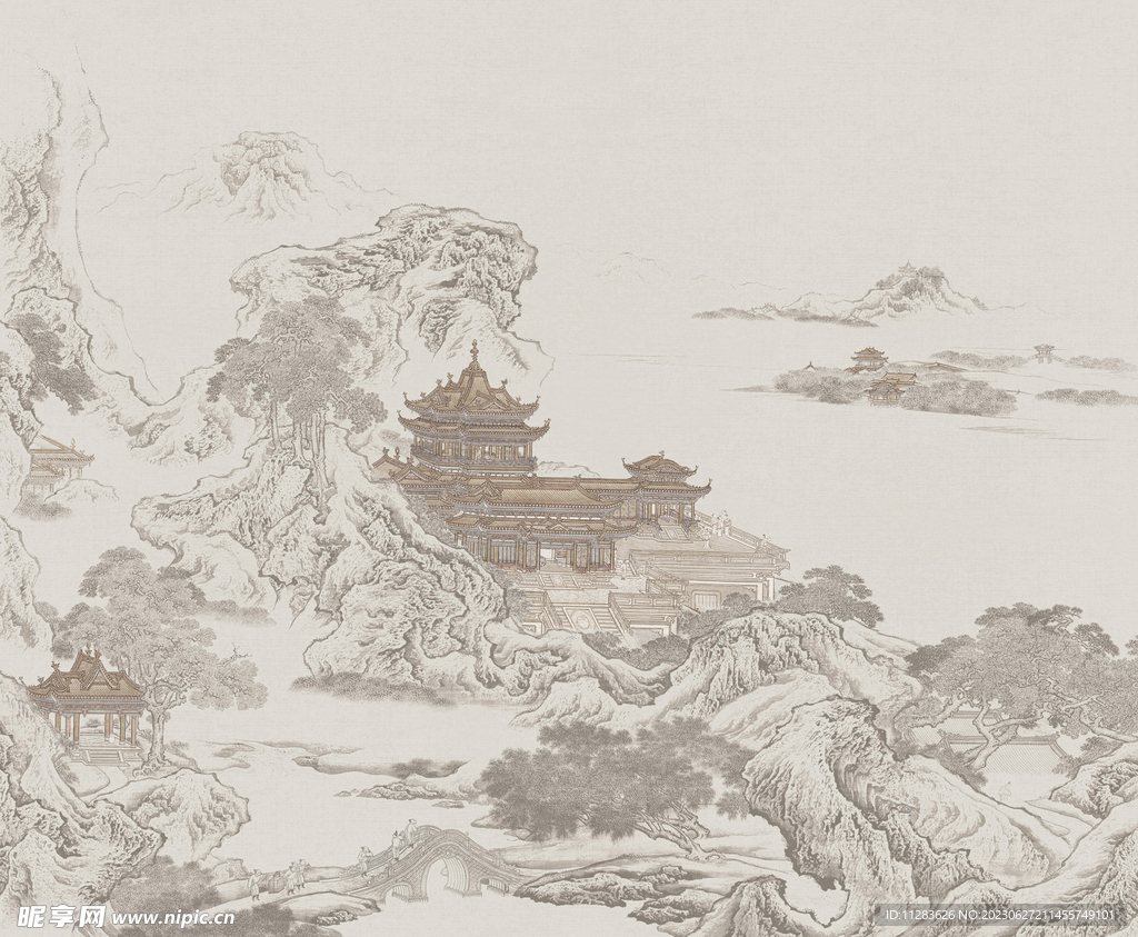 水墨画背景