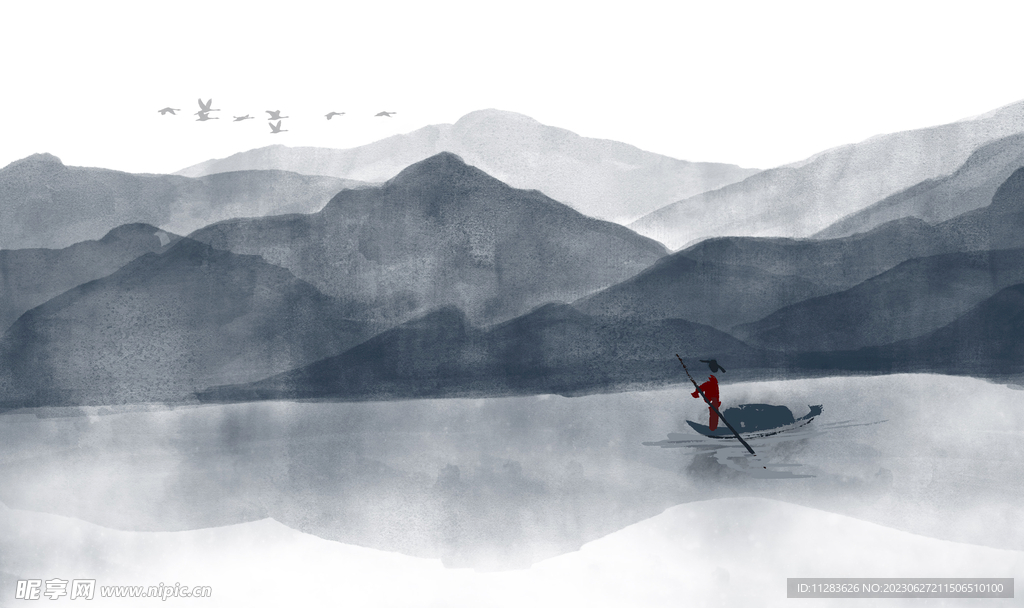 水墨画背景