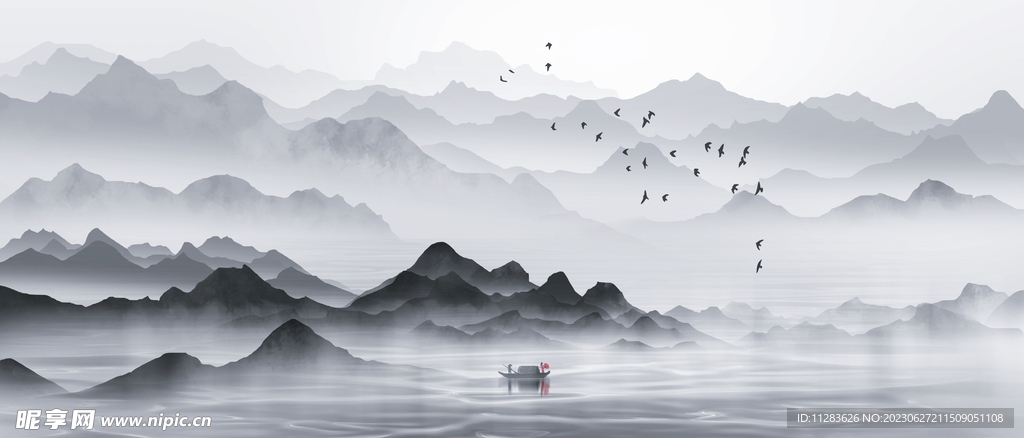 水墨画背景