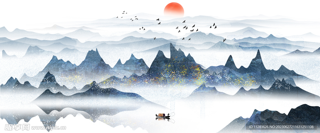 水墨画背景