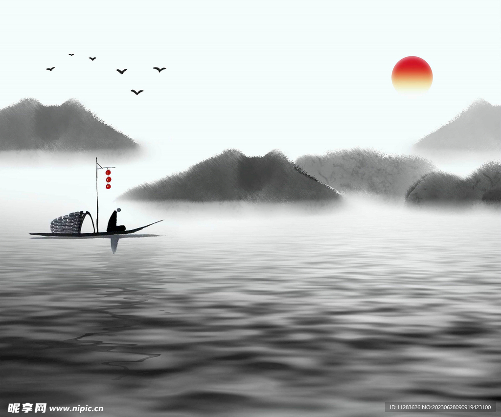 水墨画背景
