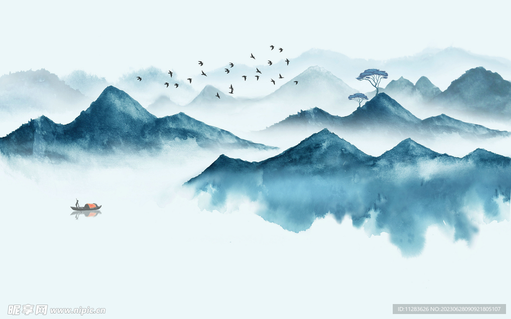 水墨画背景