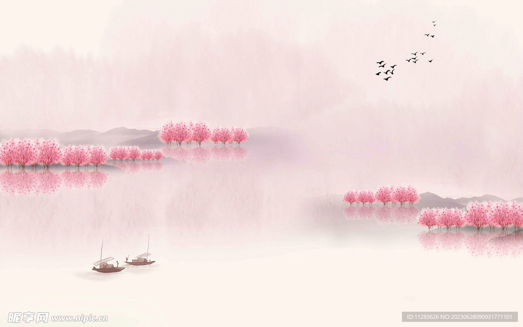 水墨画背景