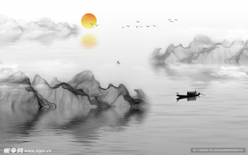 水墨画背景