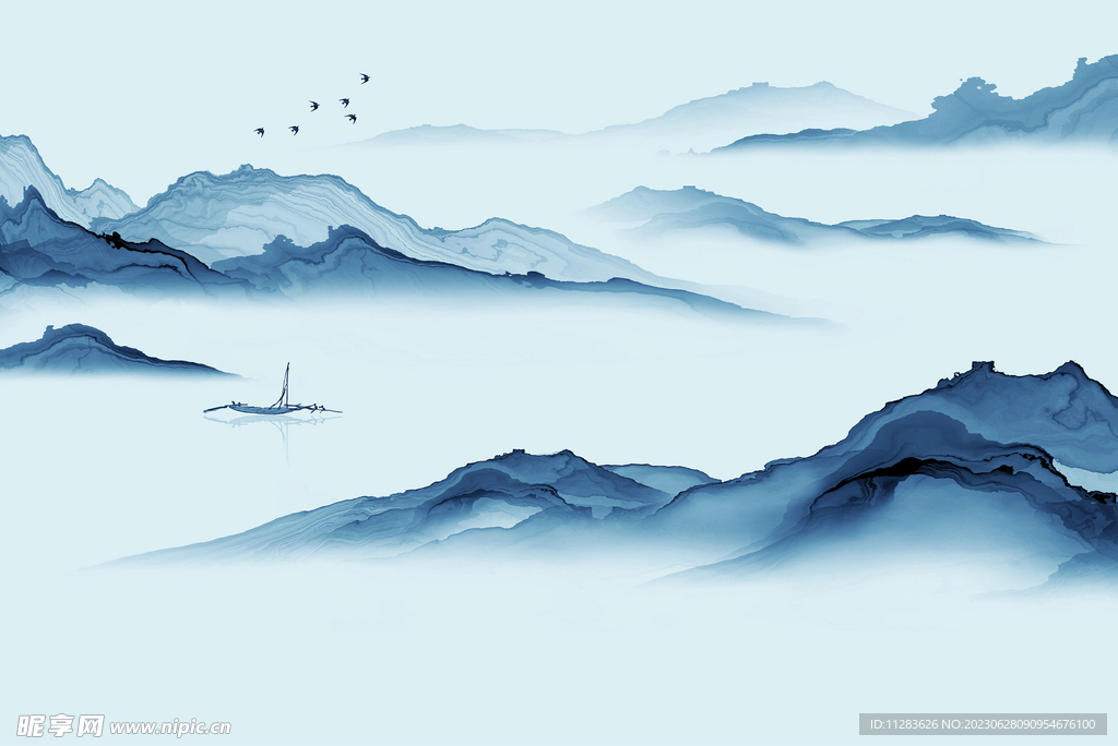 水墨画背景