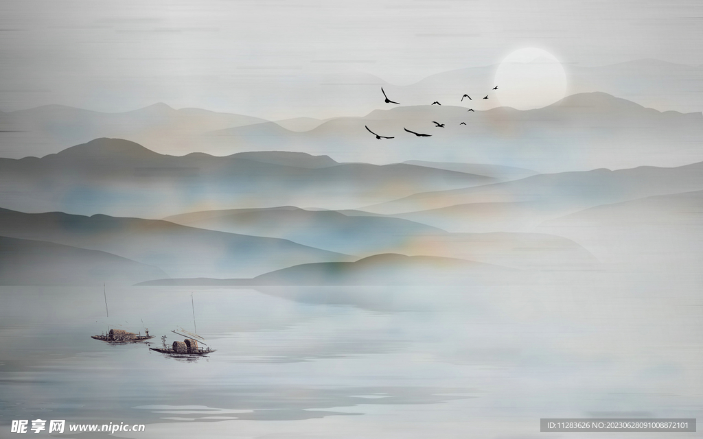 水墨画背景