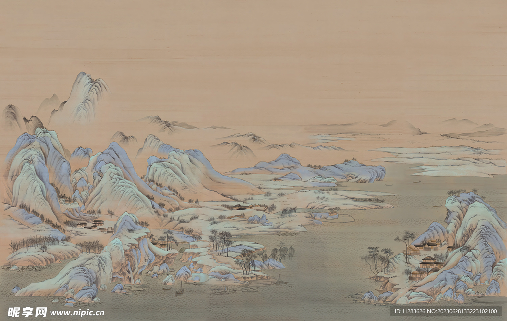 国画水墨背景