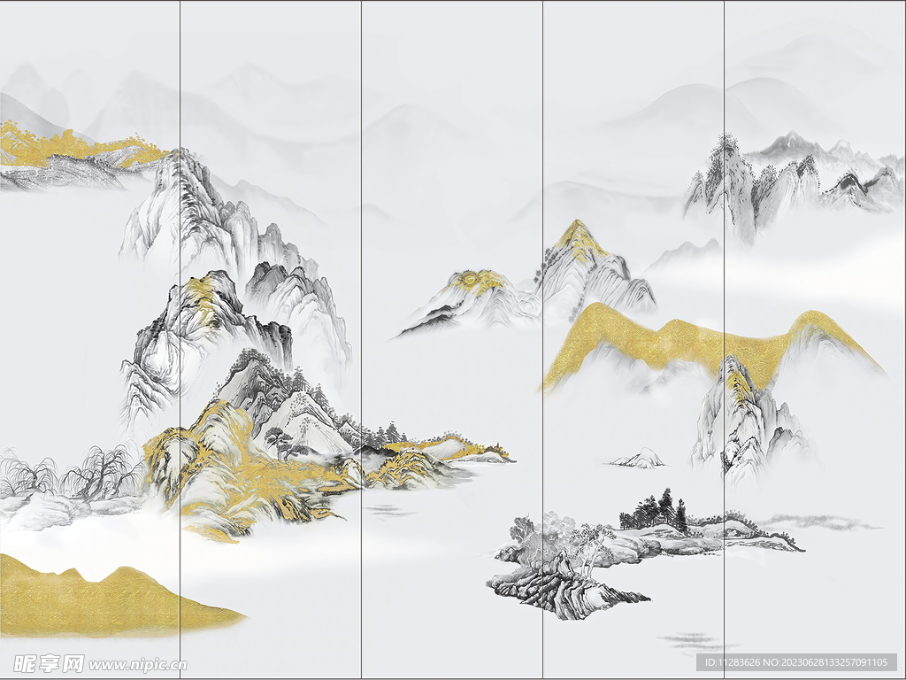 国画水墨背景