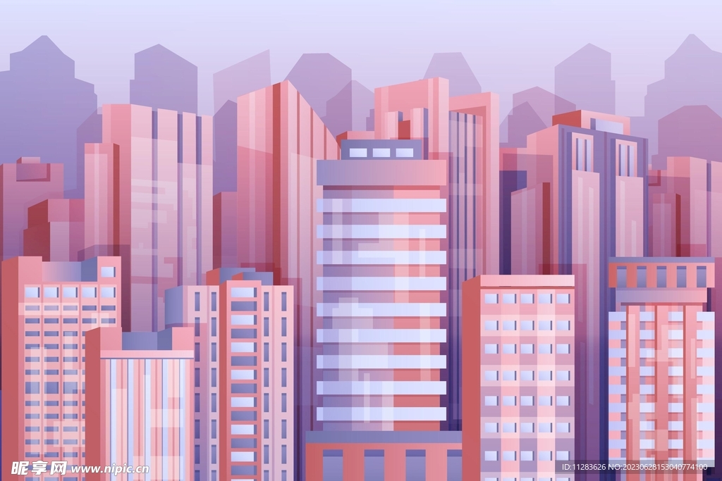 城市插画