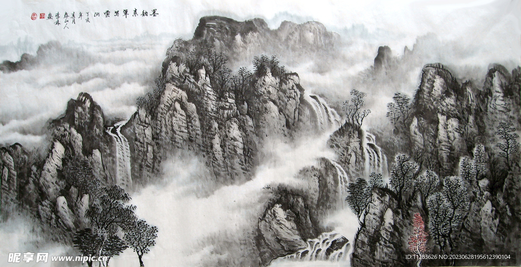 国画水墨画