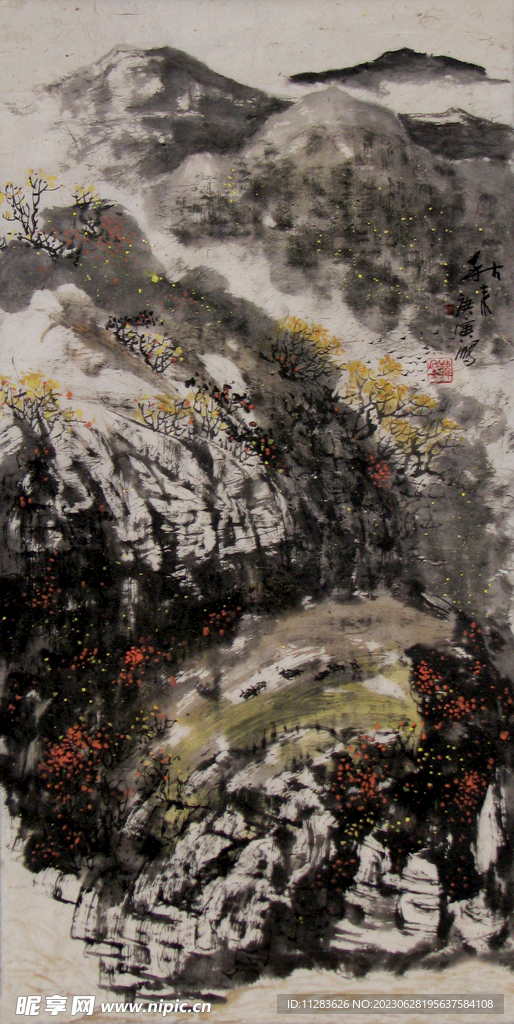 国画山水