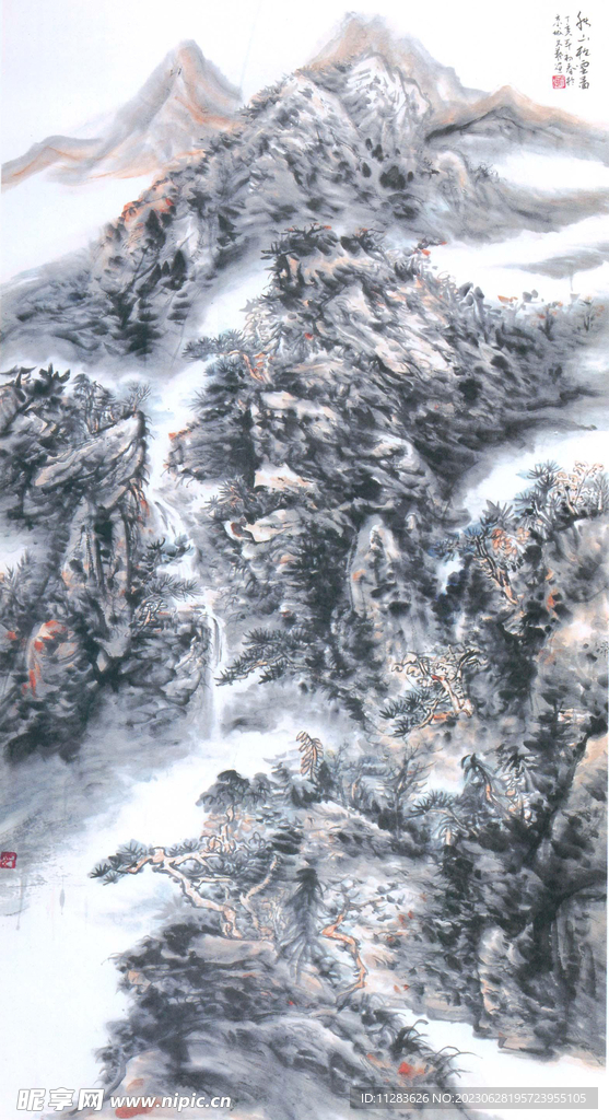 国画水墨画