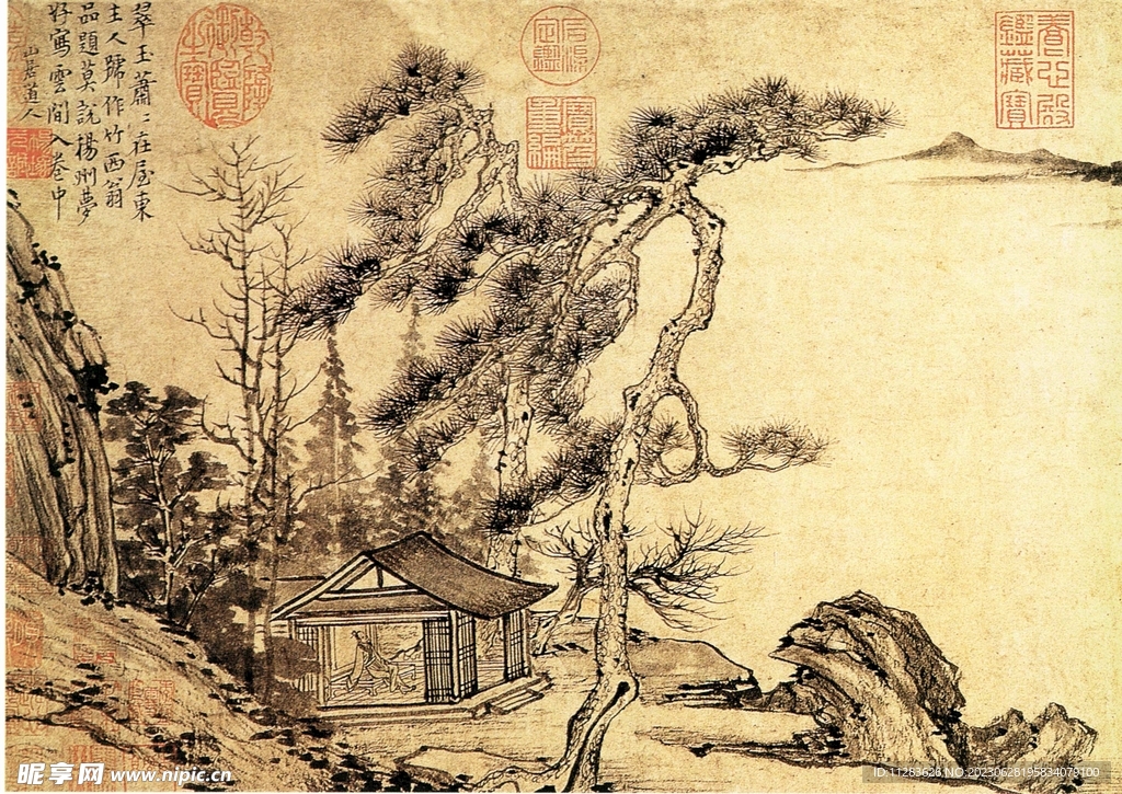水墨画