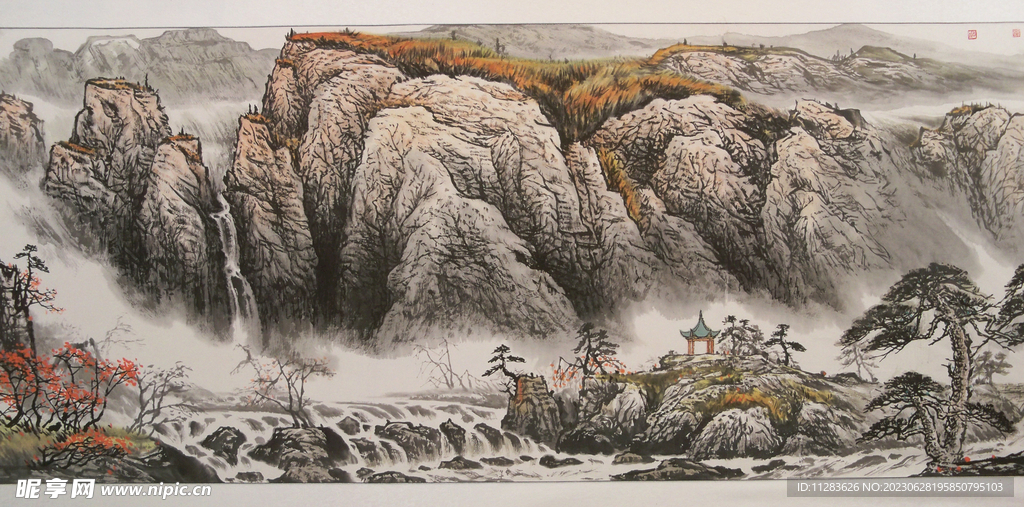 水墨画