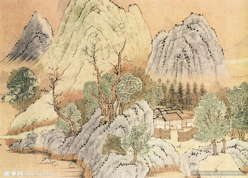 水墨画