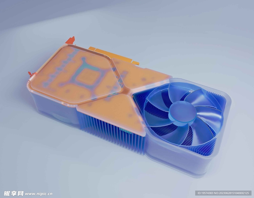 C4D模型 显卡