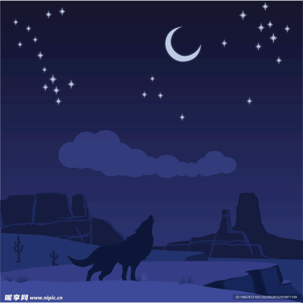 夜晚