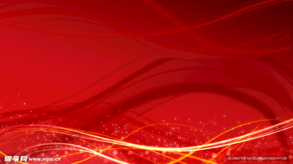 红色背景