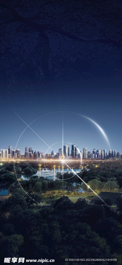 地产财富中心金融海报素材