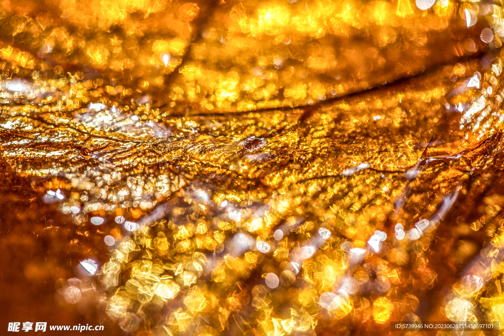 琥珀金磨砂金属质感背景