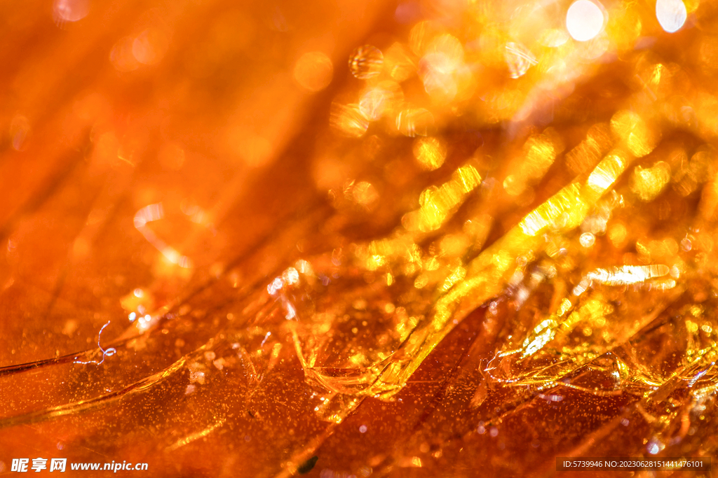 琥珀金磨砂金属质感背景