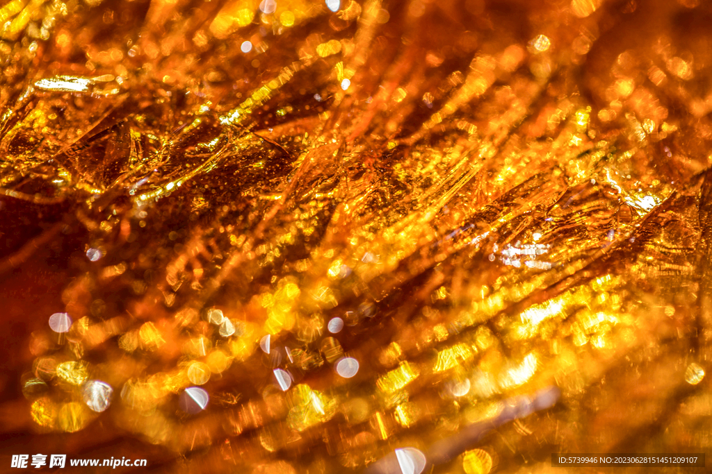 琥珀金磨砂金属质感背景
