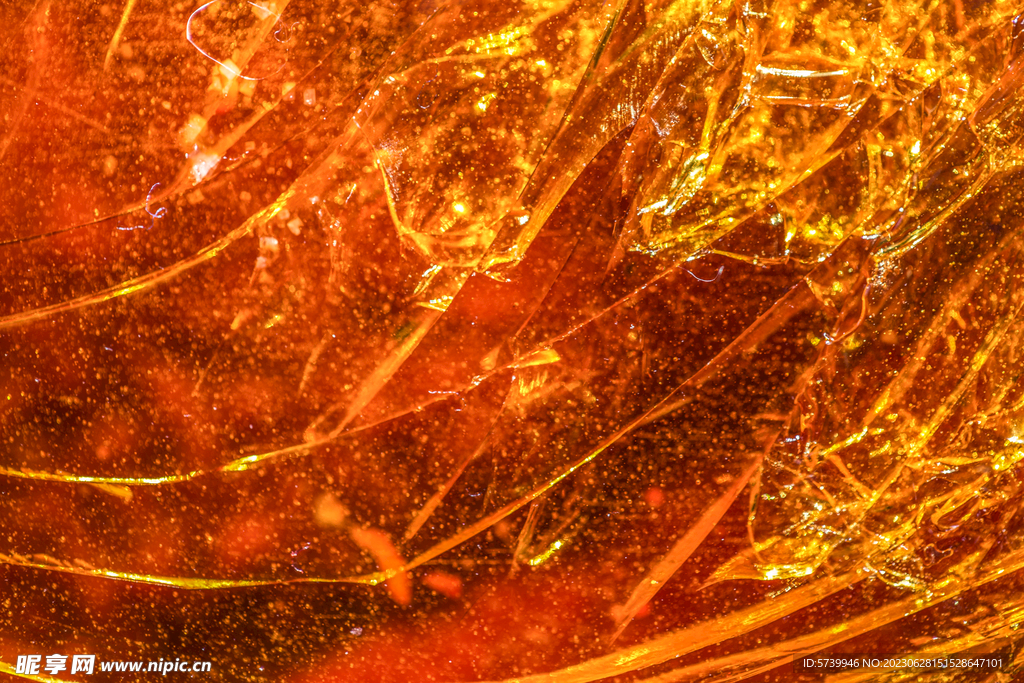 琥珀金磨砂金属质感背景