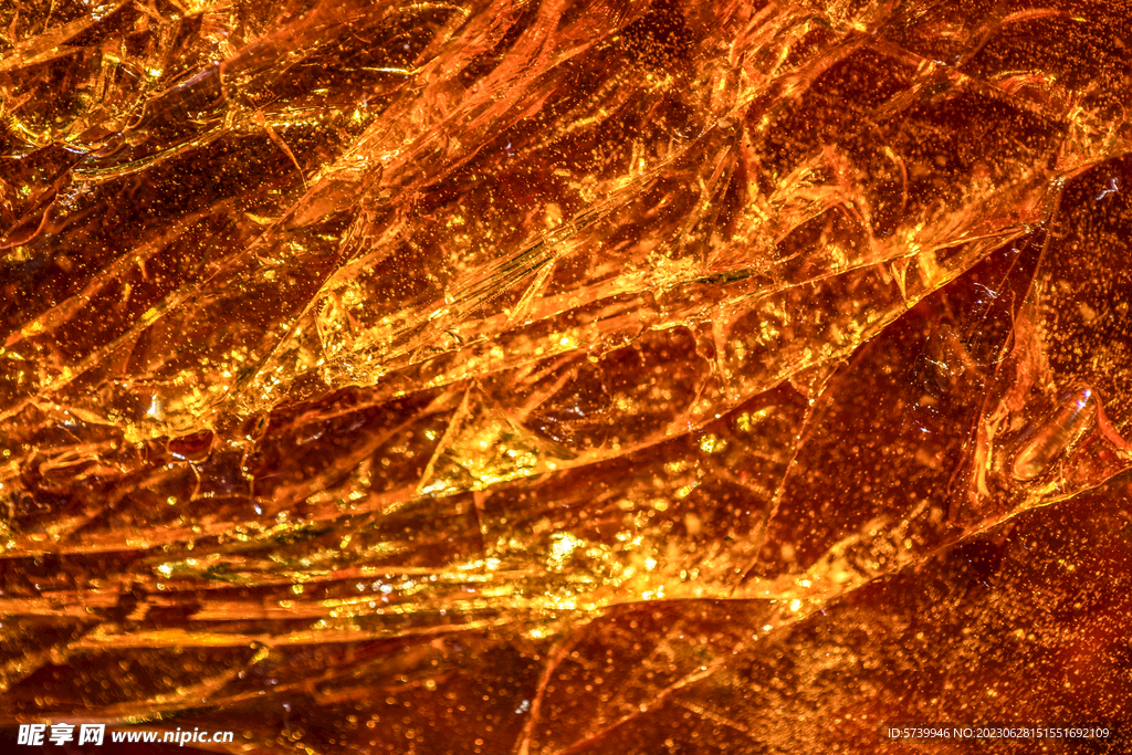 琥珀金磨砂金属质感背景
