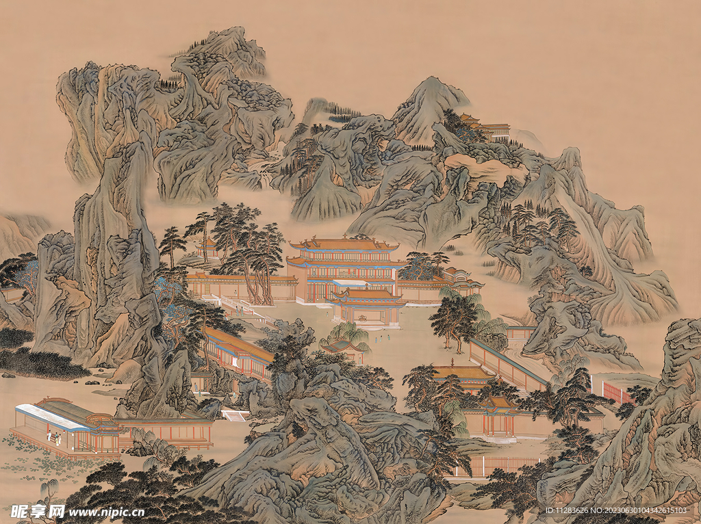 国画水墨画