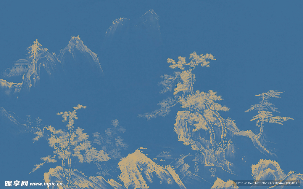 国画水墨画