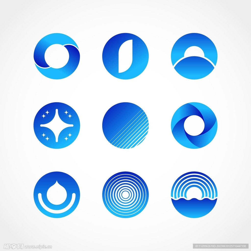 圆形logo