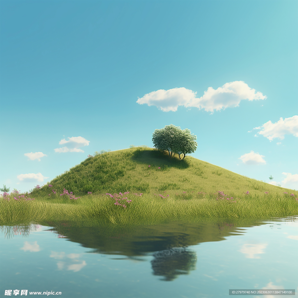 山水素材