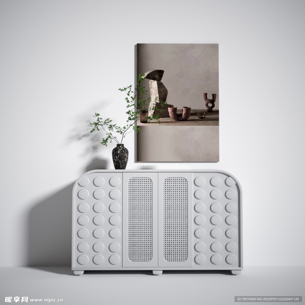  C4D模型 柜子 