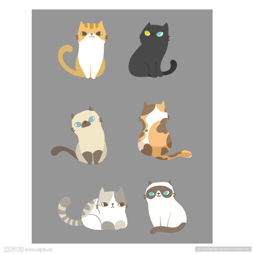 猫咪插画