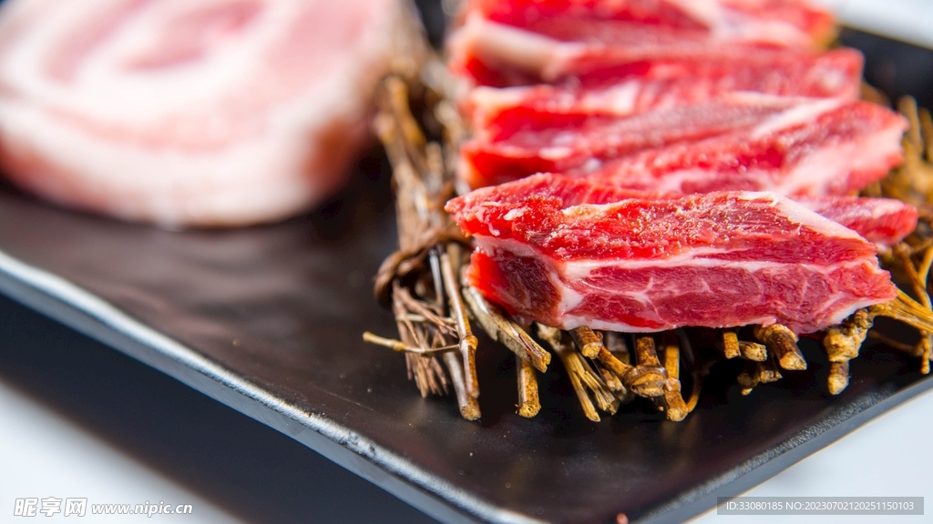 雪花牛肉