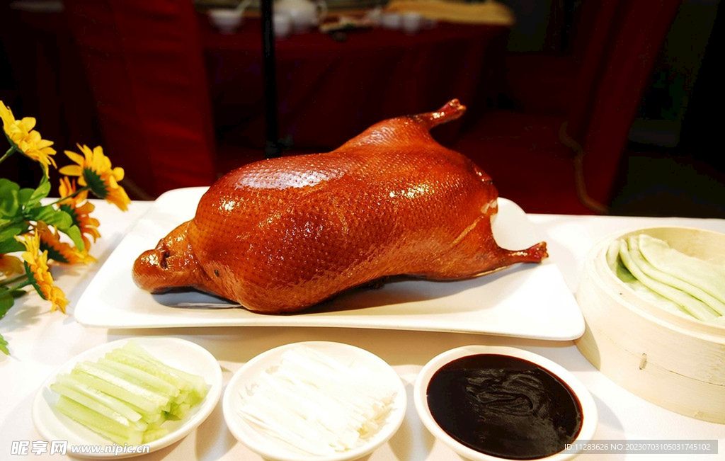 烤鸭美食