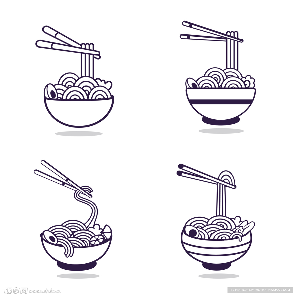 面条图标