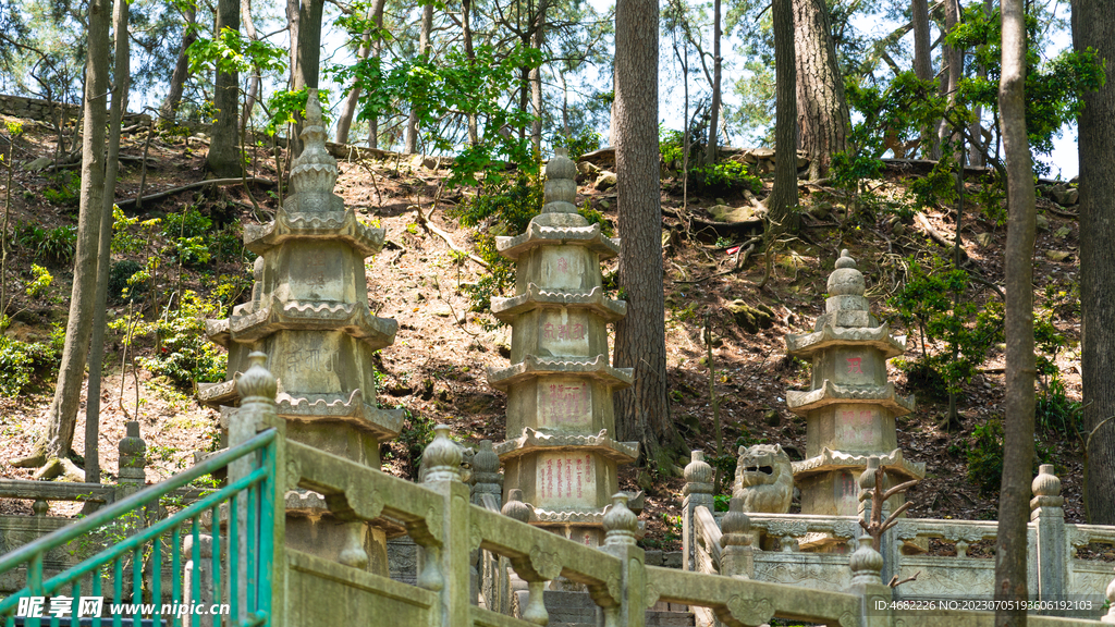黔灵山公园弘福寺祖师安息地舍利