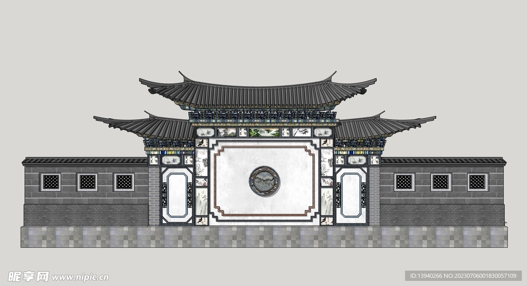 影壁墙照壁