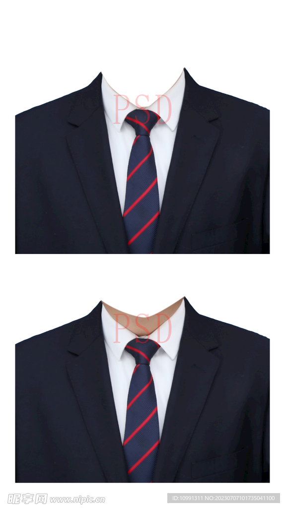 男西装psd