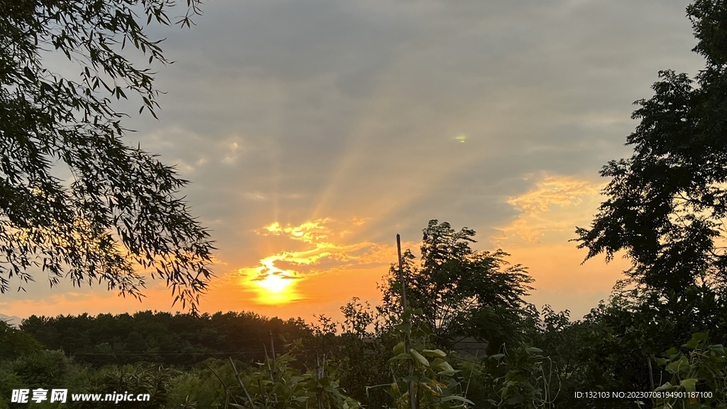 夕阳