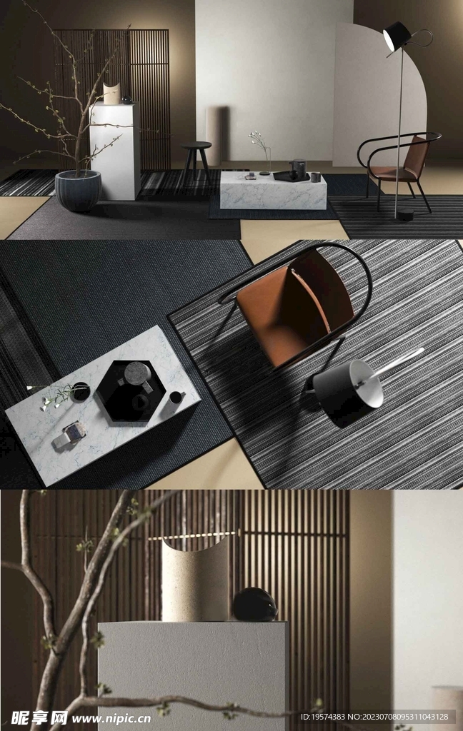 C4D模型 房间  