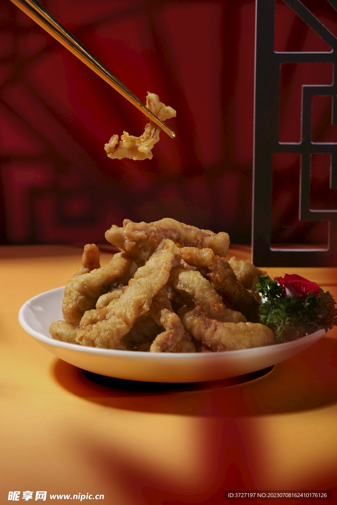 现炸酥肉