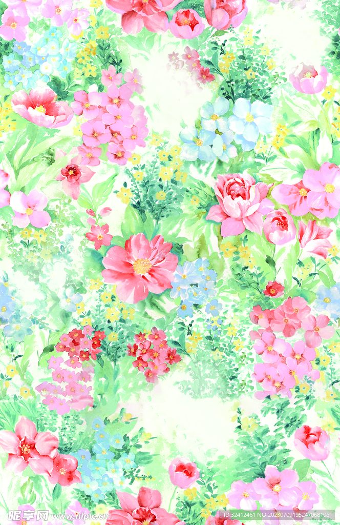 手绘花