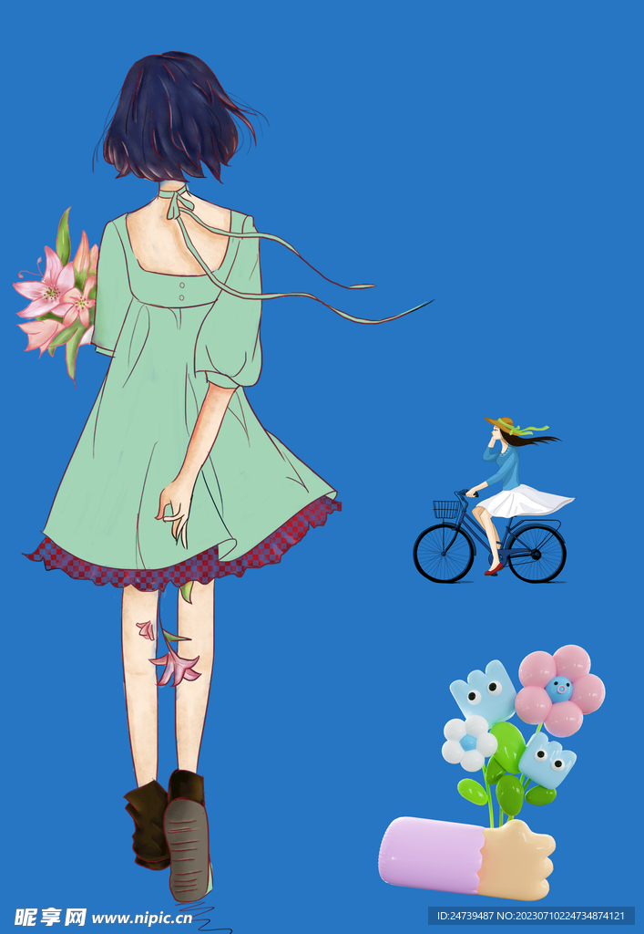 小女孩