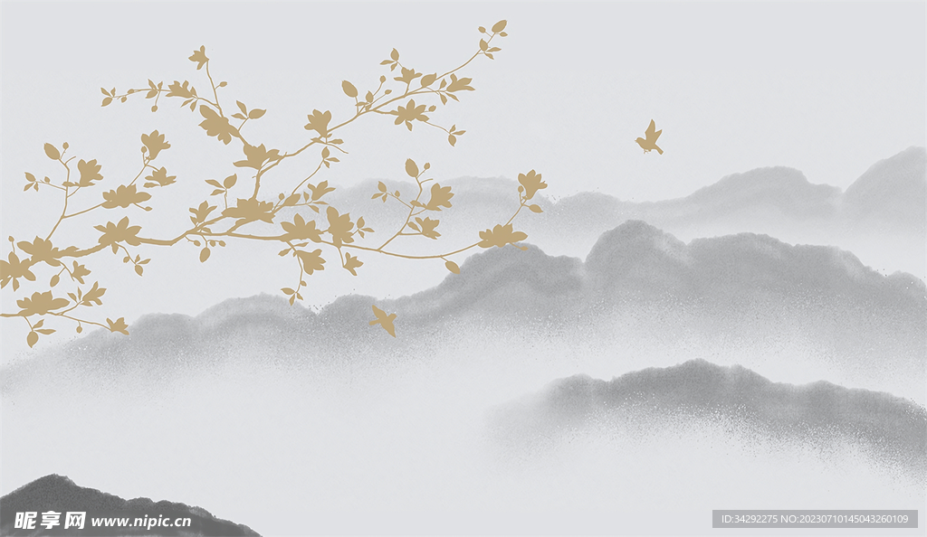 水墨画背景