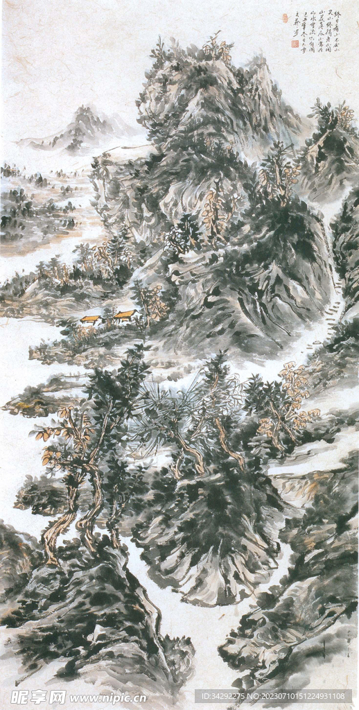 水墨画背景
