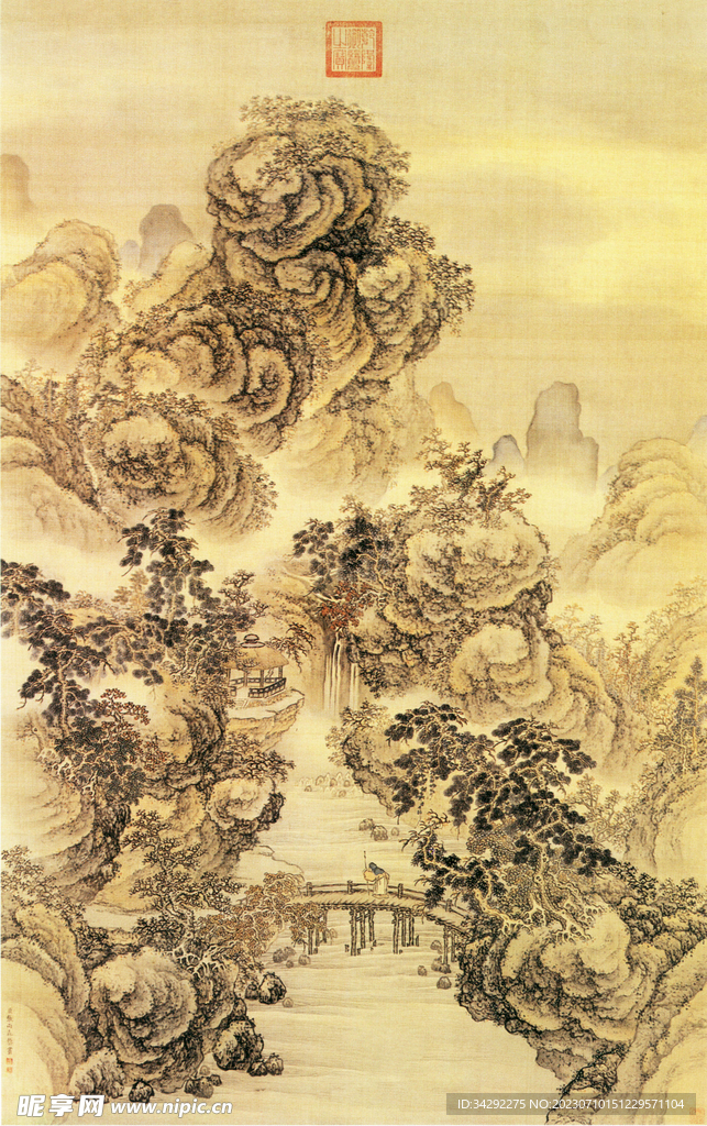 水墨画背景