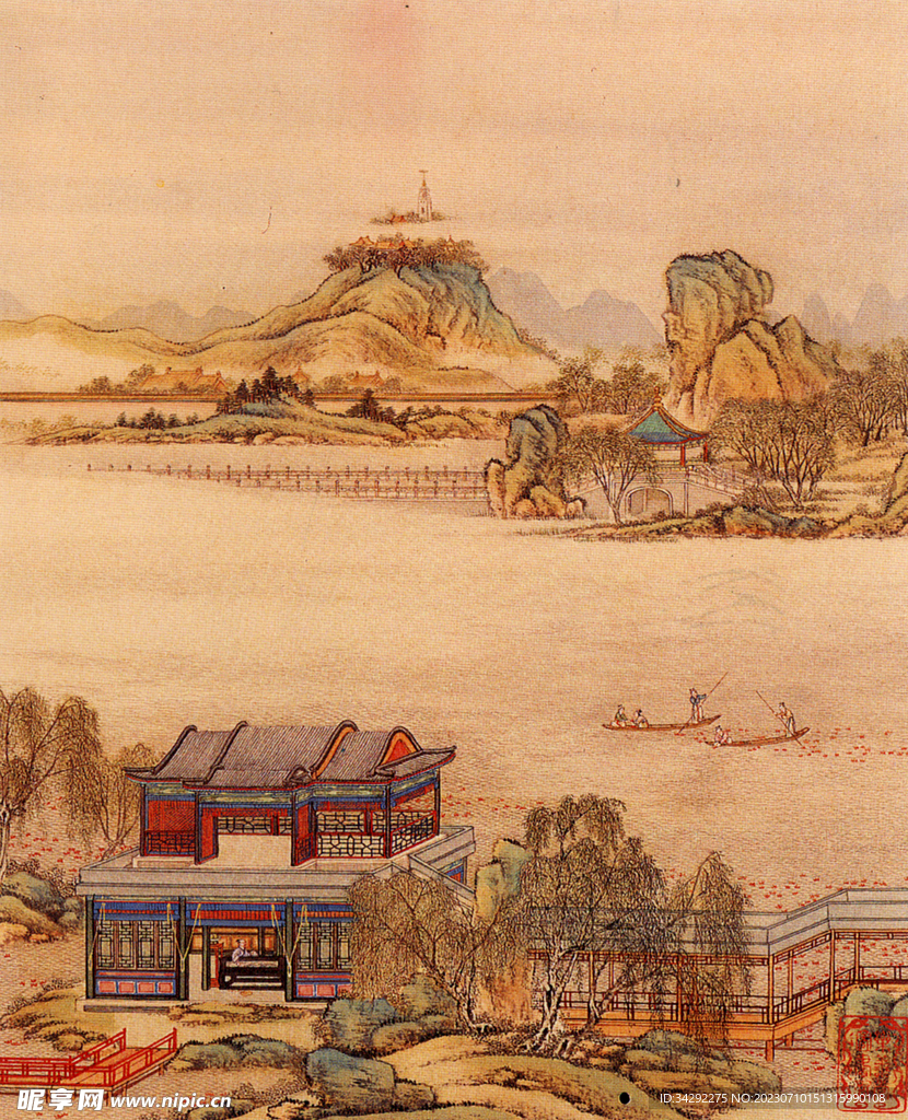 水墨画背景