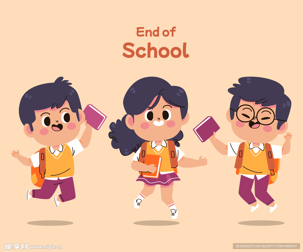 小学生插画